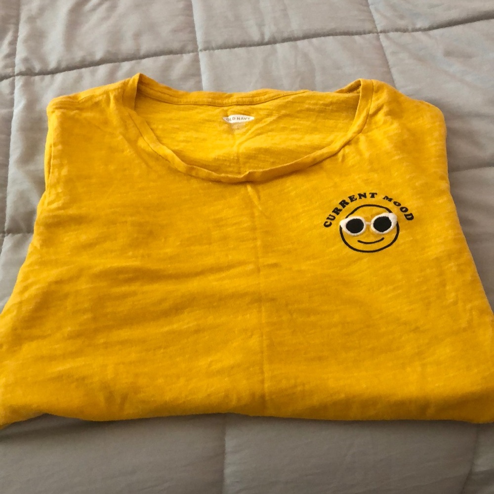 classic yellow tee